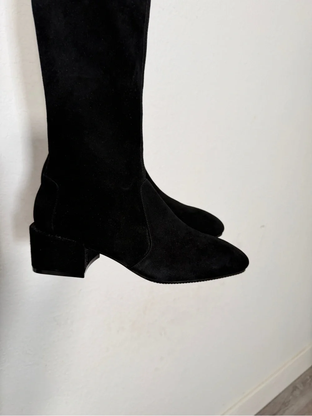 Stuart Weitzman Lowland Suede Thigh-High Boots